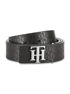 Nandewar Mens Leather Belt Large Size Black