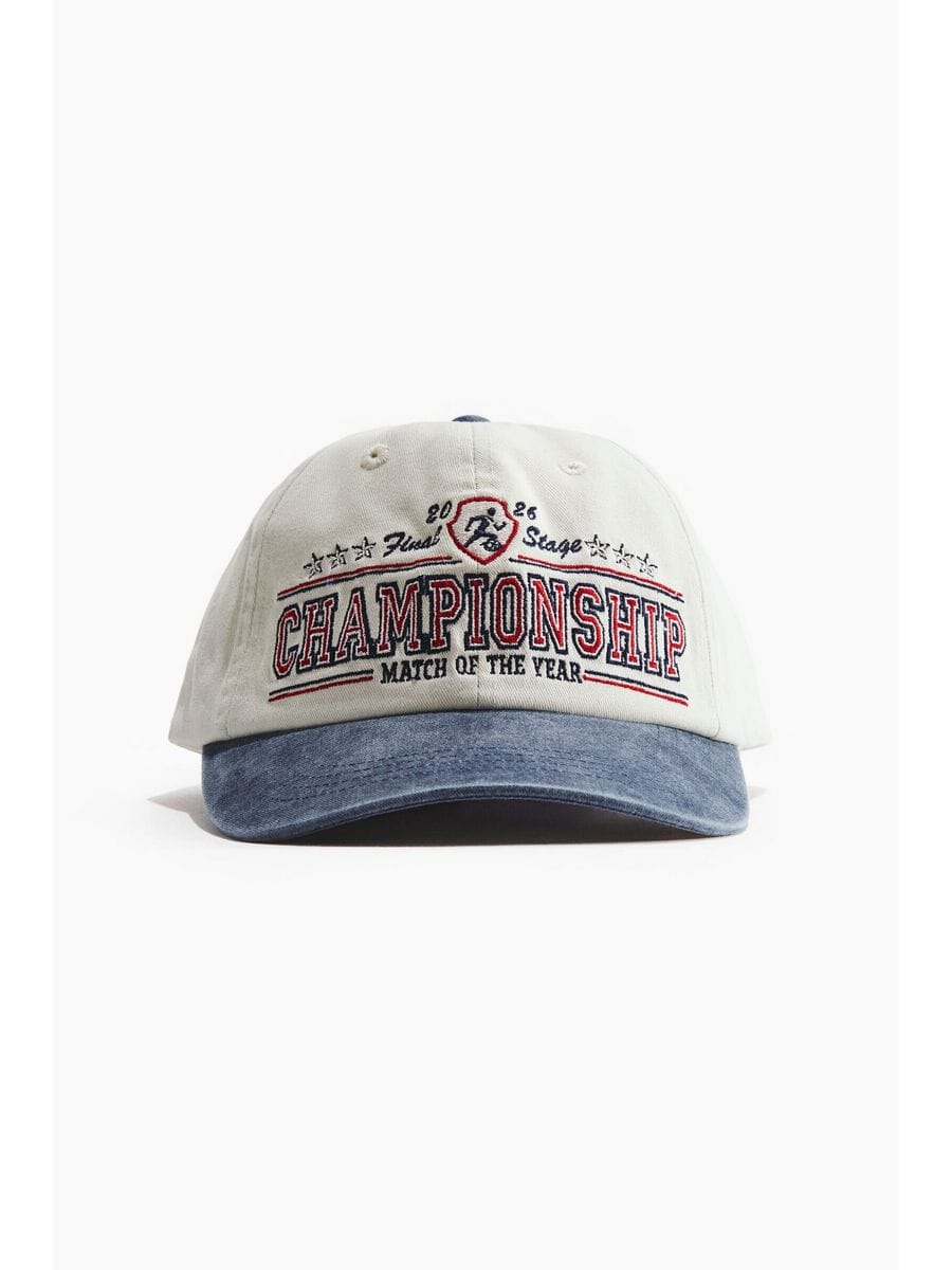 H&M MEN BLUE COTTON CAP