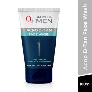 O3+ Alpha Men Acne Dtan Face Wash