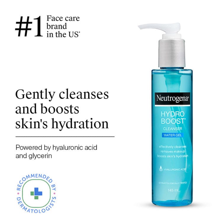 Neutrogena Hydro Boost Cleanser Water Gel Face Wash - Image 4