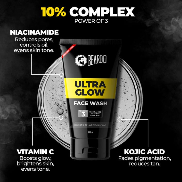 Beardo Ultraglow Facewash for Men - Image 3