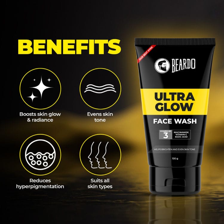 Beardo Ultraglow Facewash for Men - Image 2