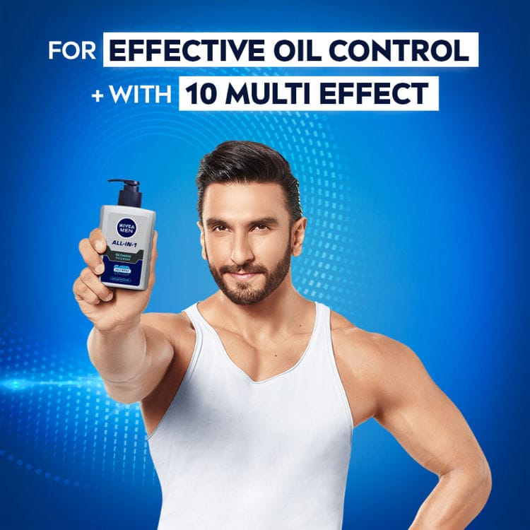 NIVEA MEN All-IN-1 Oil Control Face Wash