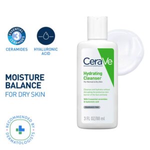 CeraVe Hydrating Cleanser Non-Foaming Face Wash