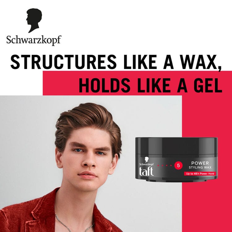 Schwarzkopf TAFT Power Hair Wax - Image 2