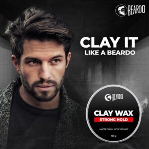 Beardo HAIR CLAY Wax - Strong Hold