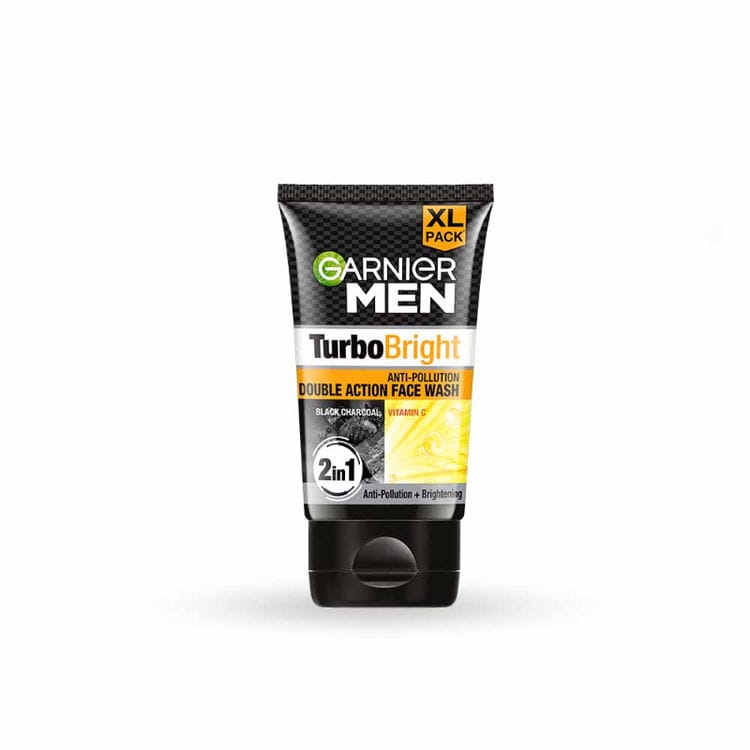 Garnier Men Turbo Bright Double Action Face Wash, - Image 2