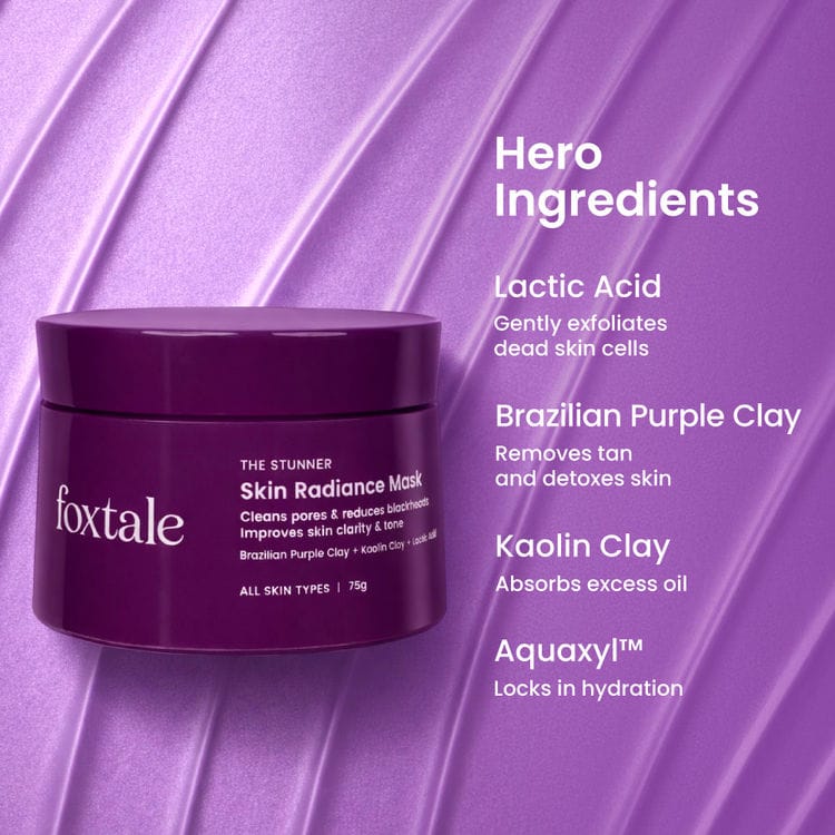 Foxtale De-Tan Face Mask For Tan Removal, - Image 2